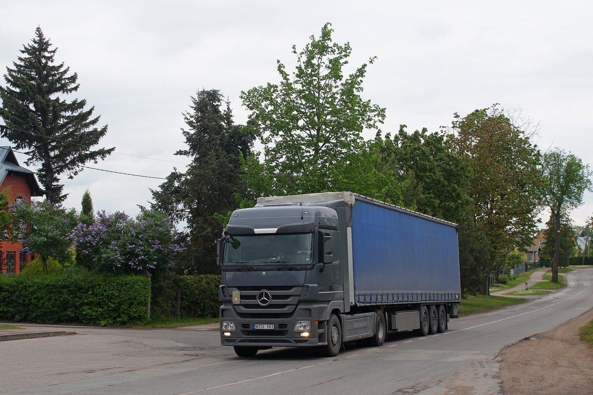 Литва, № KCU 101 — Mercedes-Benz Actros ('2009)