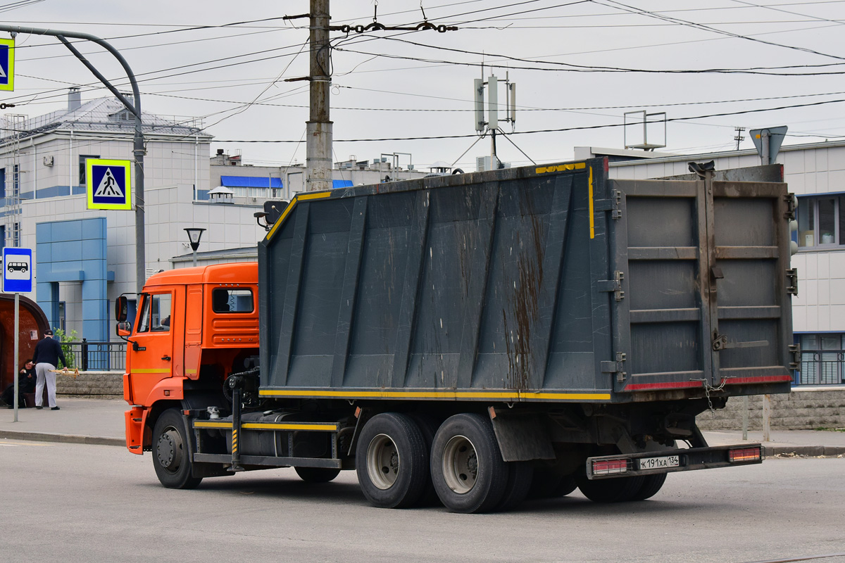 Волгоградская область, № К 191 ХА 134 — КамАЗ-65115-A5