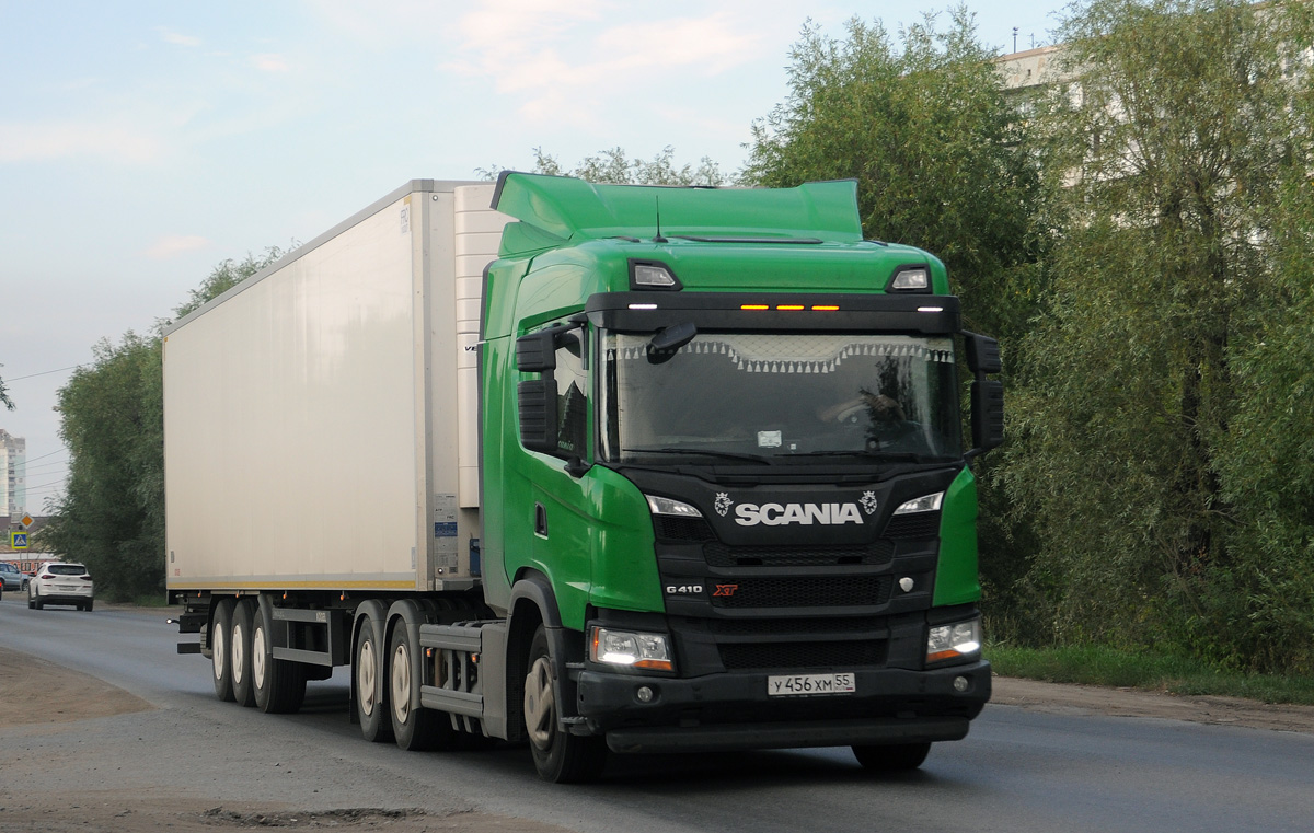 Омская область, № У 456 ХМ 55 — Scania ('2016) G410