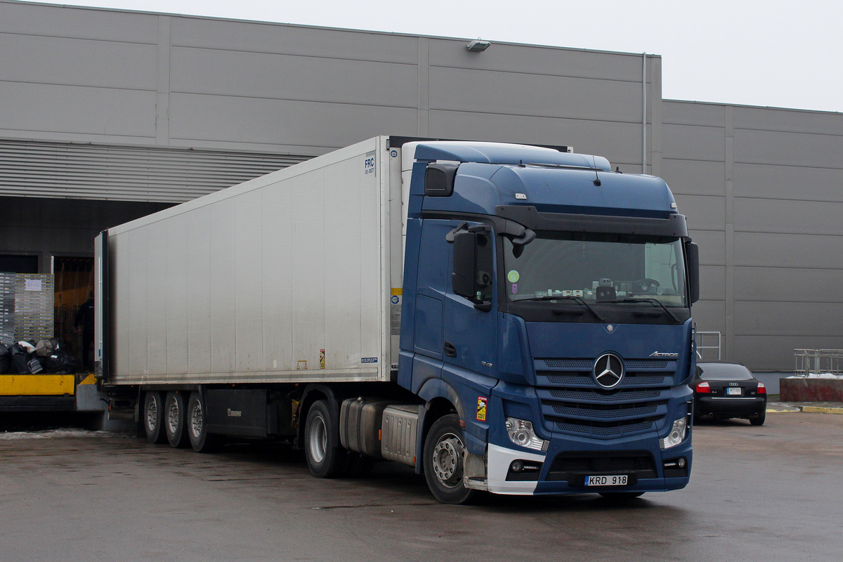 Литва, № KRD 918 — Mercedes-Benz Actros ('2011) 1845