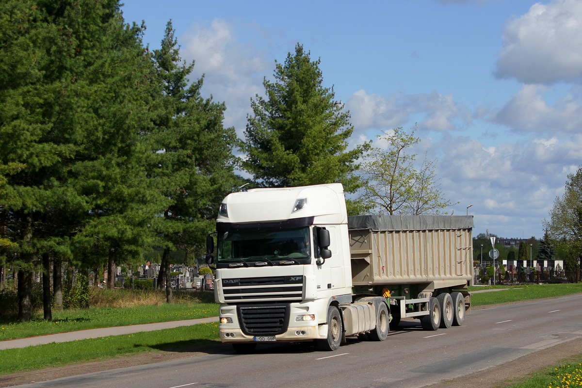 Литва, № LDD 067 — DAF XF105 FT