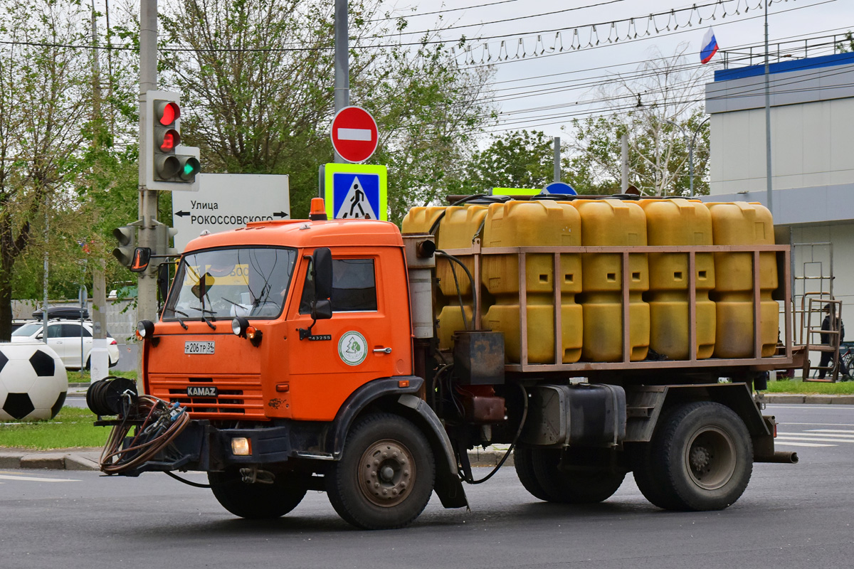 Волгоградская область, № Р 206 ТР 34 — КамАЗ-43255-H3