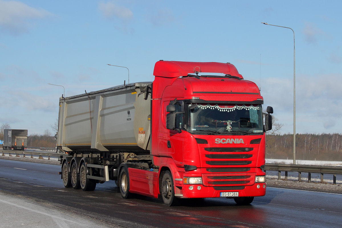 Польша, № BS 8128A — Scania ('2013, общая модель)