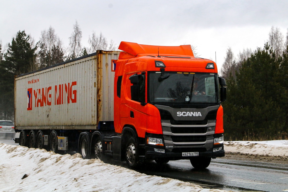 Санкт-Петербург, № К 621 ЕЕ 198 — Scania ('2016) G410
