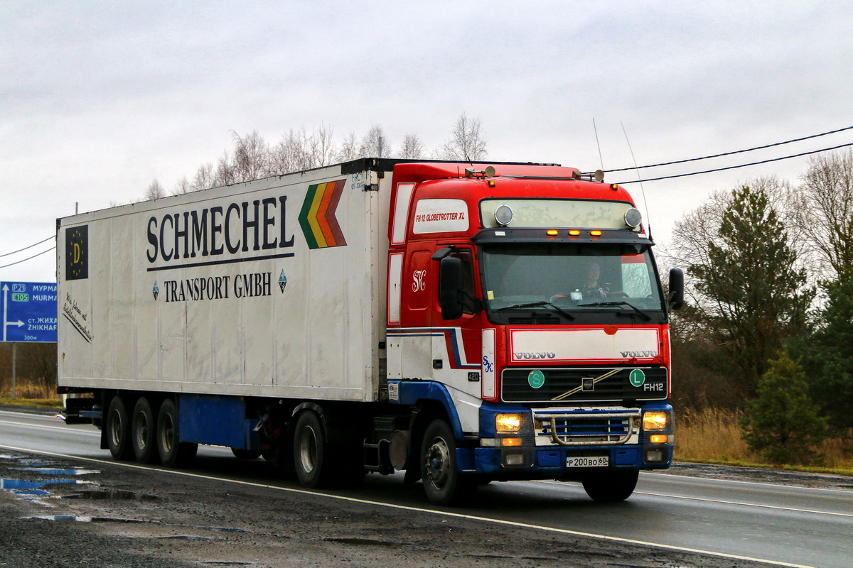 Псковская область, № Р 200 ВО 60 — Volvo ('1993) FH12.420