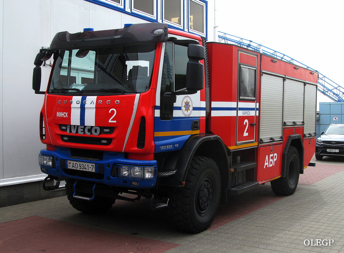 Минск, № АО 9341-7 — IVECO EuroCargo ('2008); Минск — День пожарной службы 2023