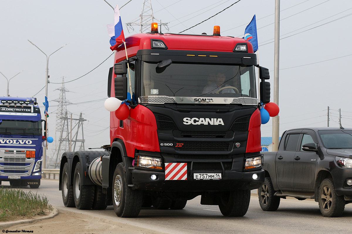 Саха (Якутия), № Е 757 ММ 14 — Scania ('2016) G500