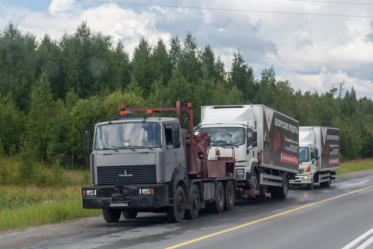 Ханты-Мансийский автоном.округ, № В 339 СК 186 — МЗКТ-692378