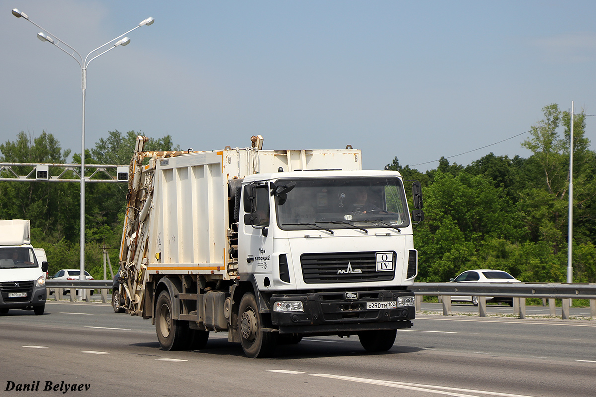 Башкортостан, № Х 290 ТМ 102 — МАЗ-5340C2