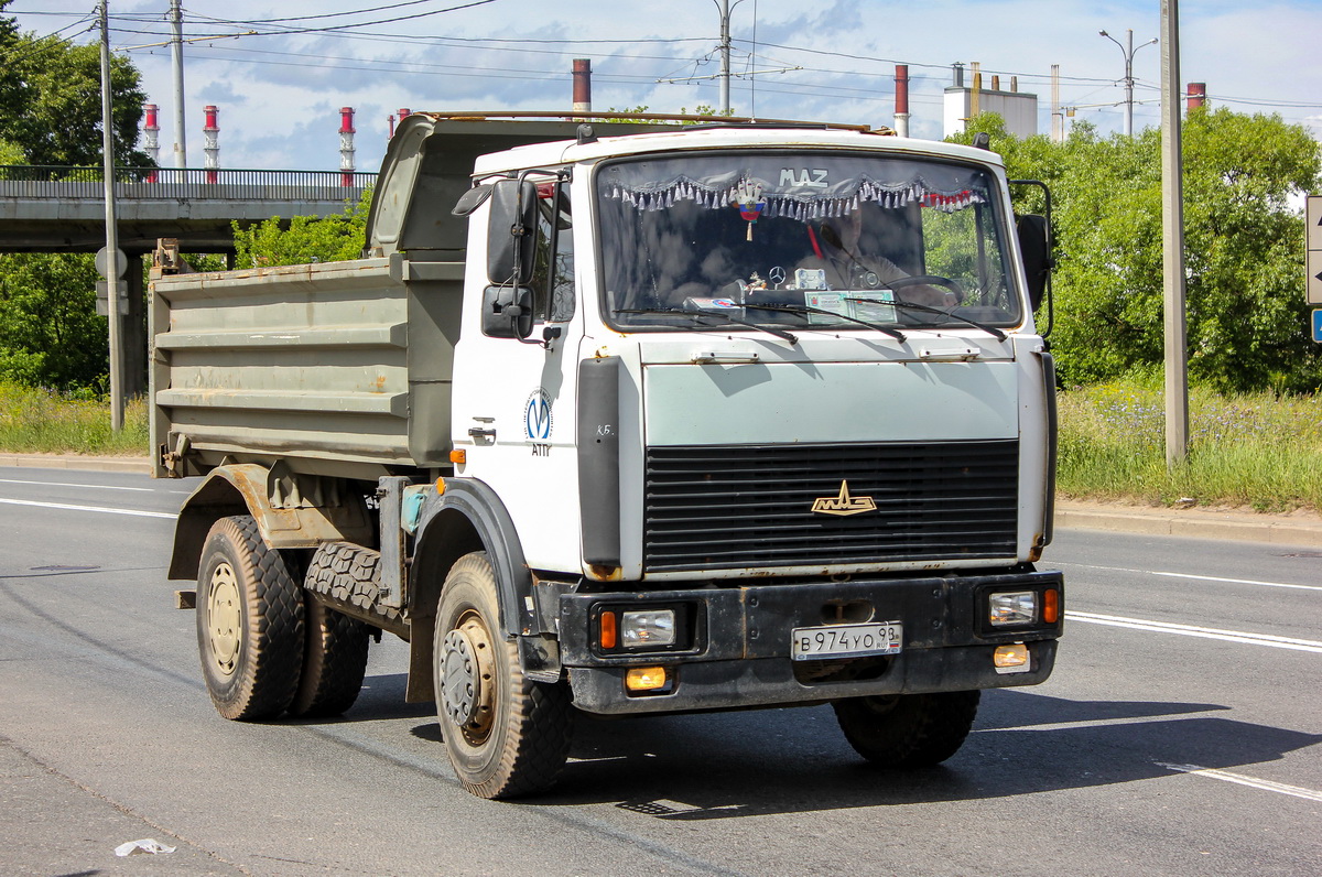 Санкт-Петербург, № В 974 УО 98 — МАЗ-5551A2