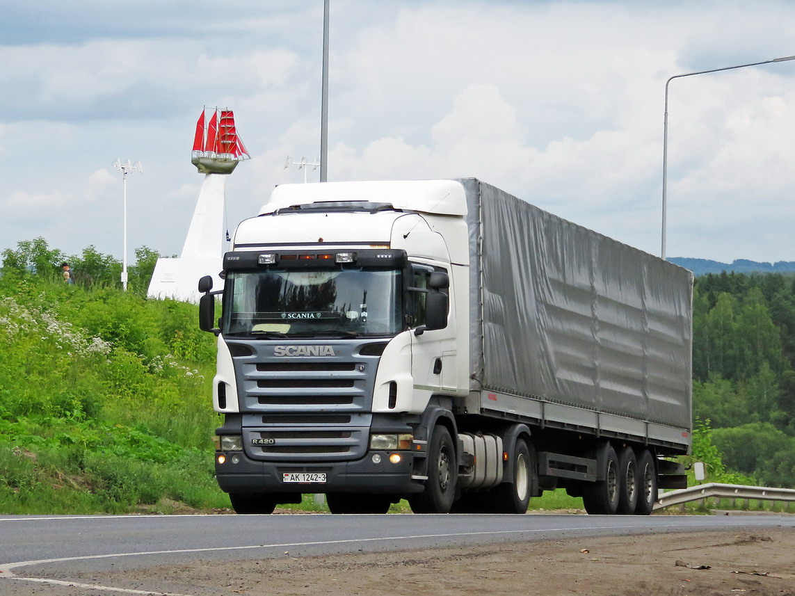 Гомельская область, № АК 1242-3 — Scania ('2009) R420