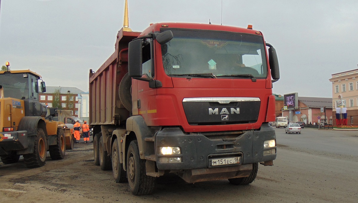 Удмуртия, № М 151 ЕС 18 — MAN TGS ('2007) 41.390