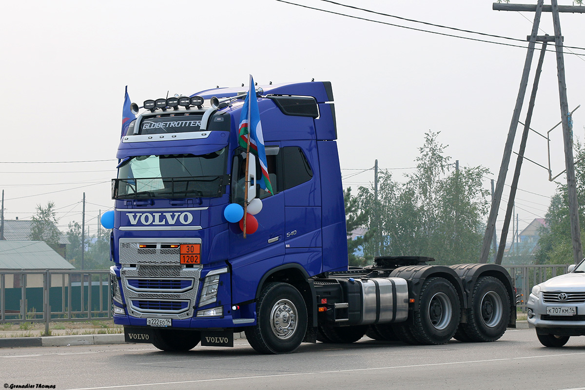 Саха (Якутия), № В 222 ЕО 14 — Volvo ('2012) FH16.540
