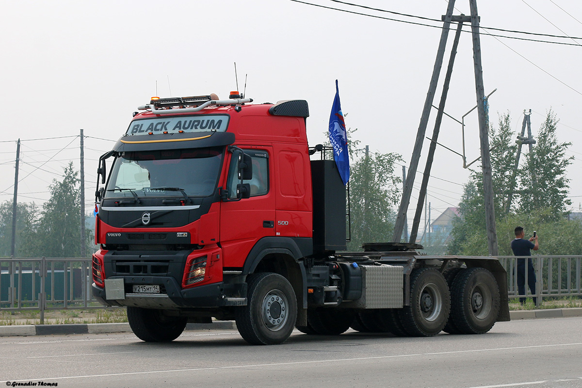 Саха (Якутия), № У 215 МТ 14 — Volvo ('2013) FMX.500 [X9P]
