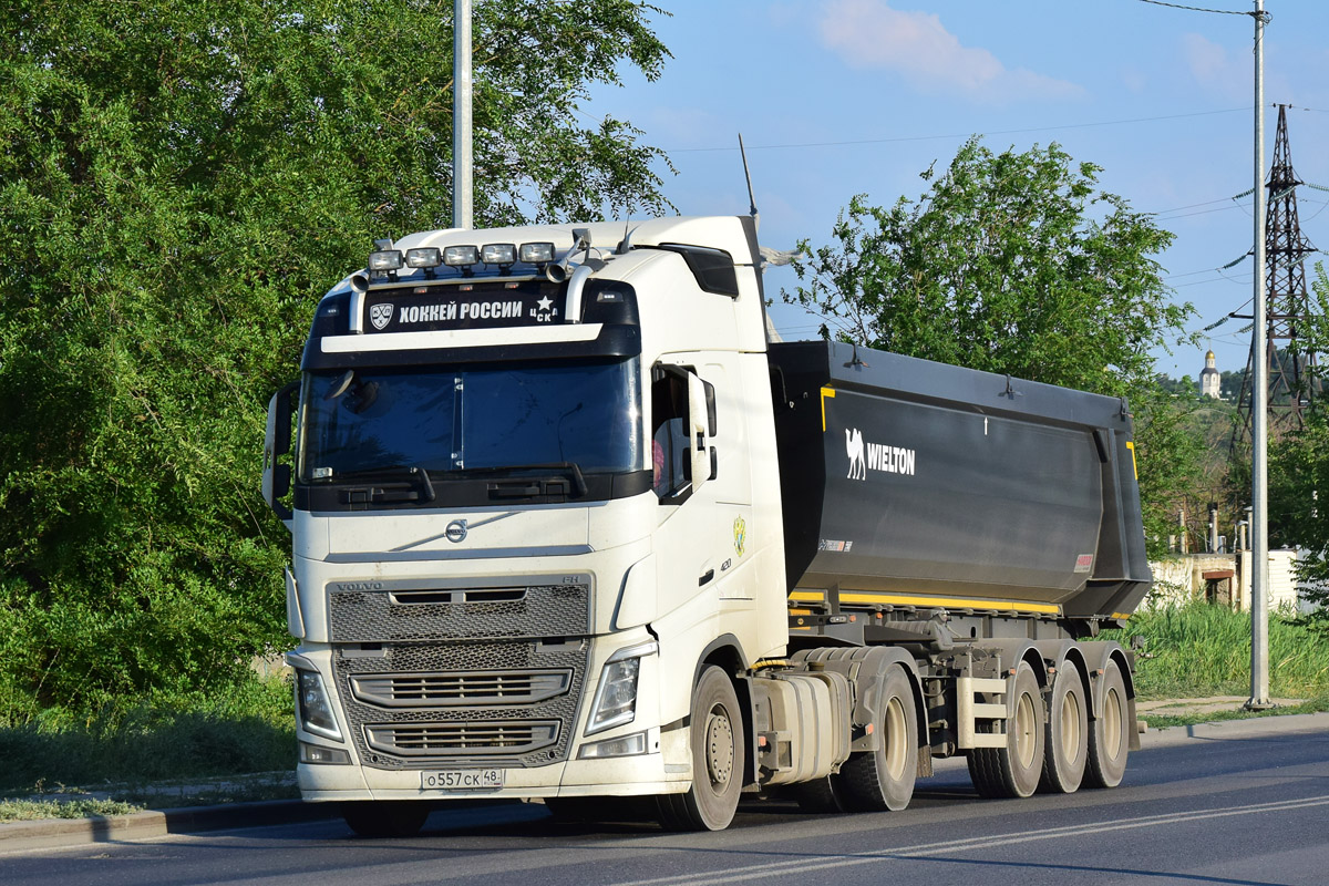 Липецкая область, № О 557 СК 48 — Volvo ('2012) FH.420 [X9P]