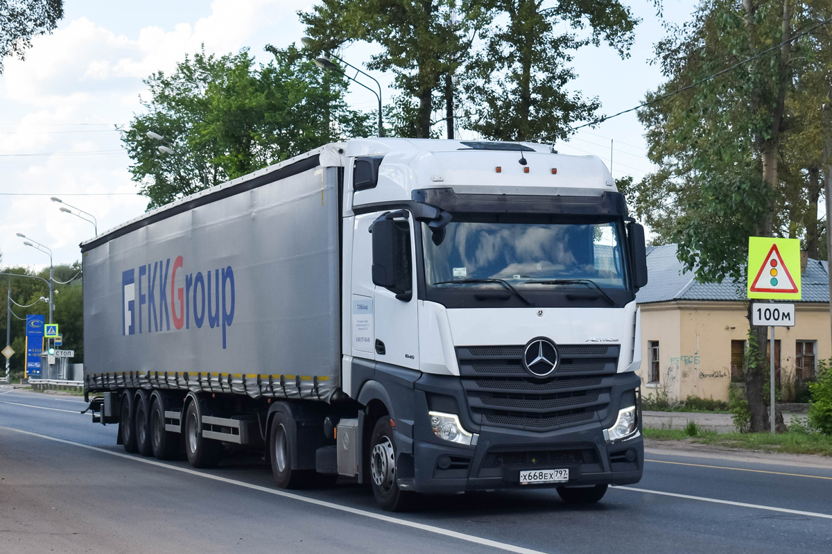 Москва, № Х 668 ЕХ 797 — Mercedes-Benz Actros '11 1845 [Z9M]