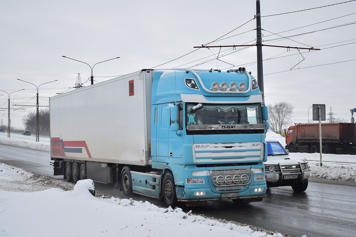 Алматы, № 302 TJA 02 — DAF XF105 FT