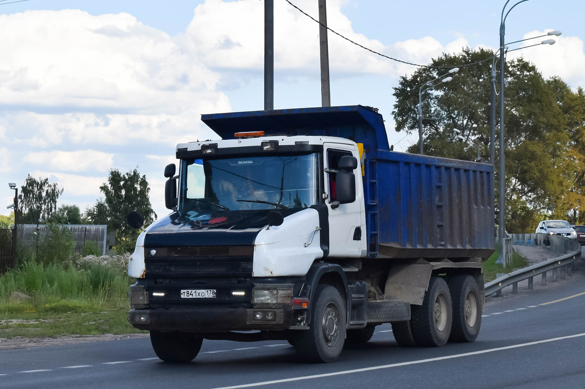 Псковская область, № Т 841 ХО 178 — Scania ('1996) T-Series 124C