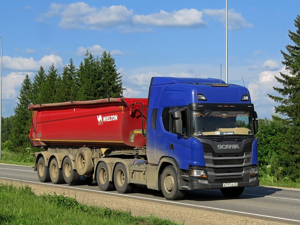 Кировская область, № В 717 СЕ 43 — Scania ('2016) G440