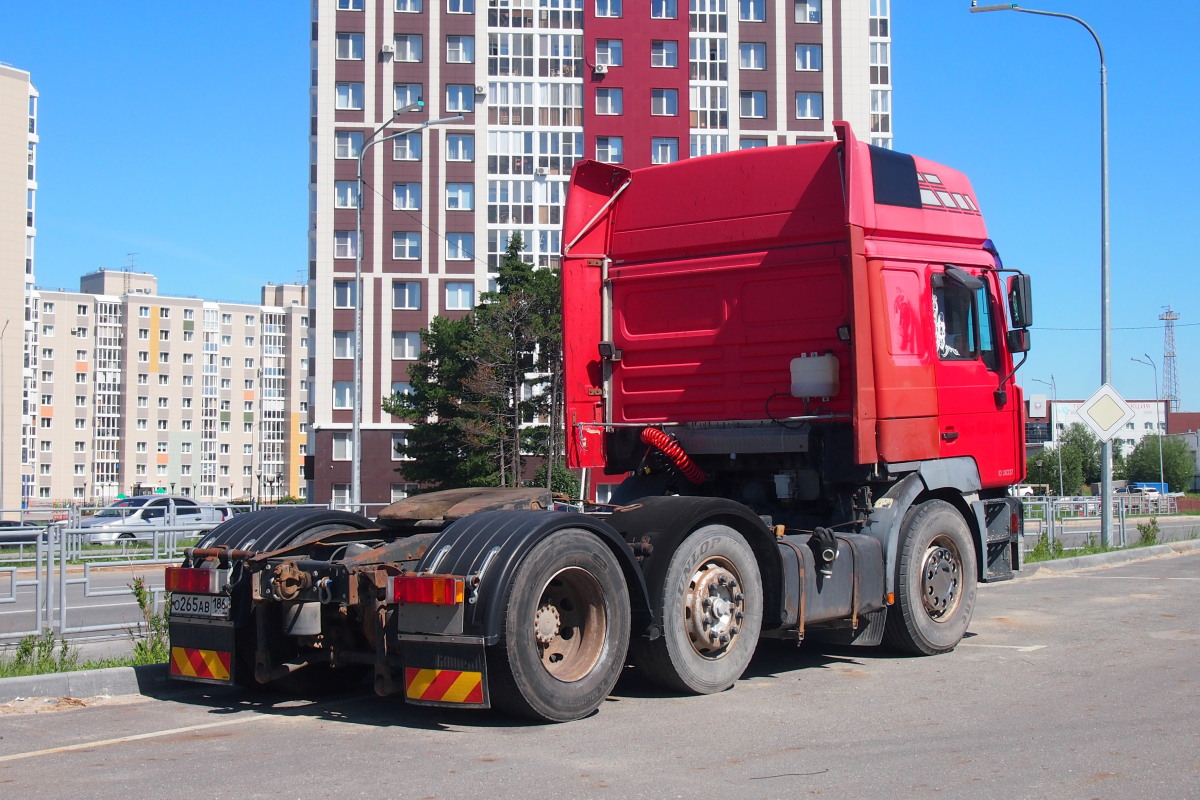 Ханты-Мансийский автоном.округ, № О 265 АВ 186 — MAN F2000 26.414