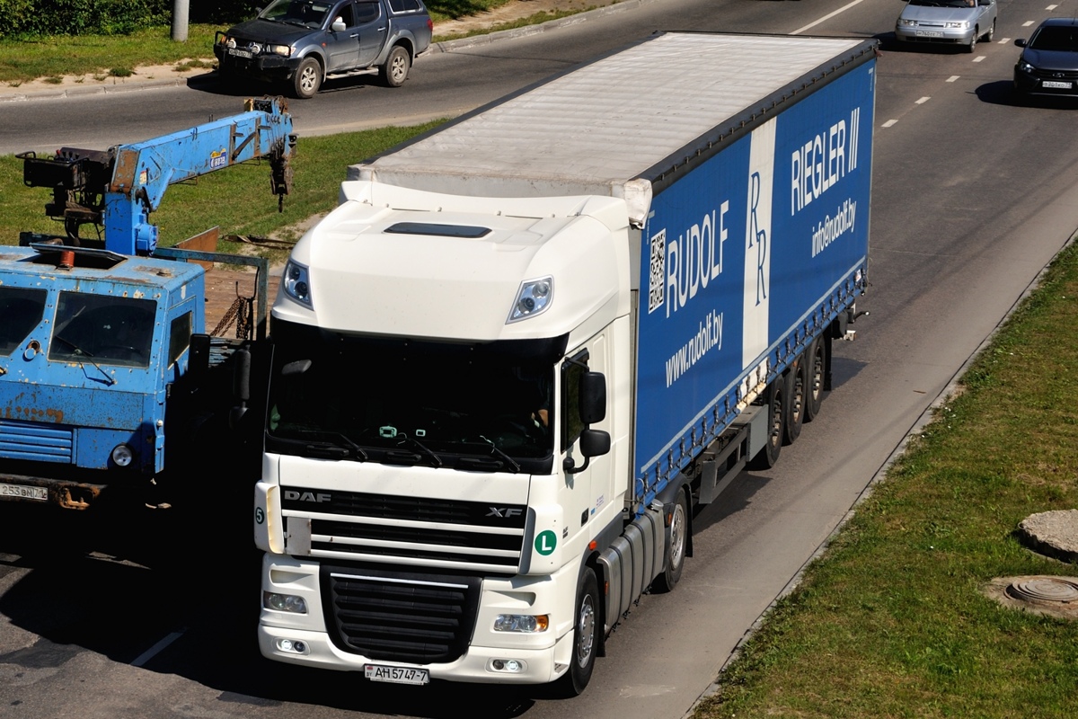 Минск, № АН 5747-7 — DAF XF105 FT