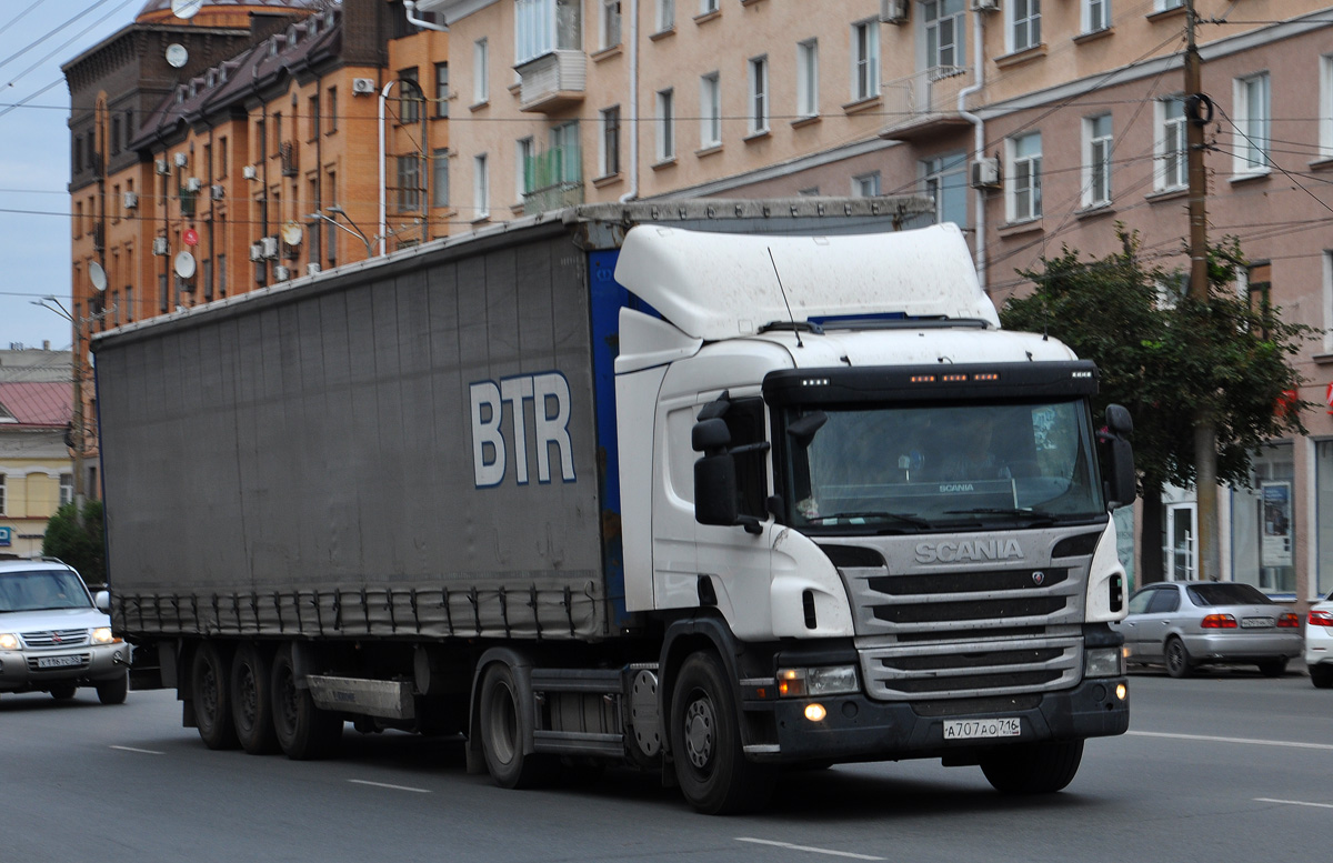 Татарстан, № А 707 АО 716 — Scania ('2011) P400