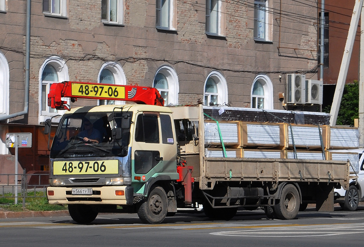 Омская область, № Н 566 ТУ 55 — Nissan Diesel Condor