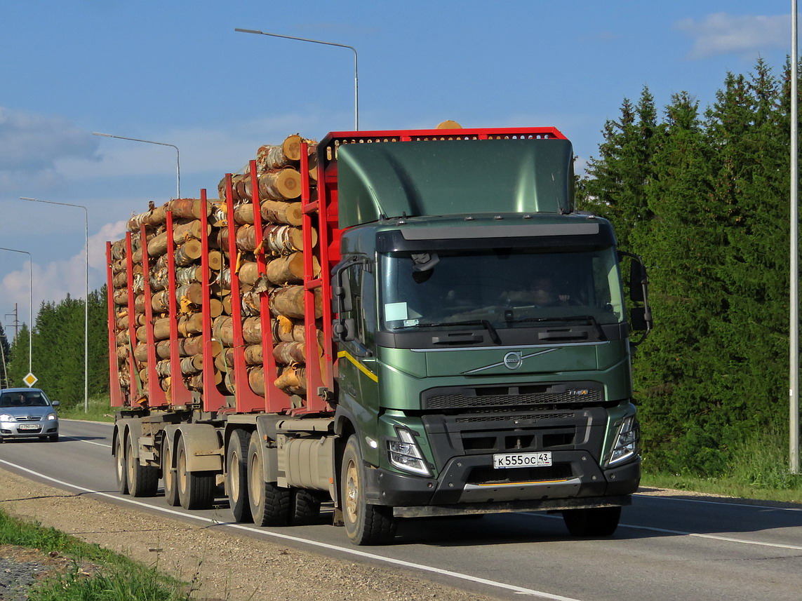 Кировская область, № К 555 ОС 43 — Volvo ('2020) FMX.540