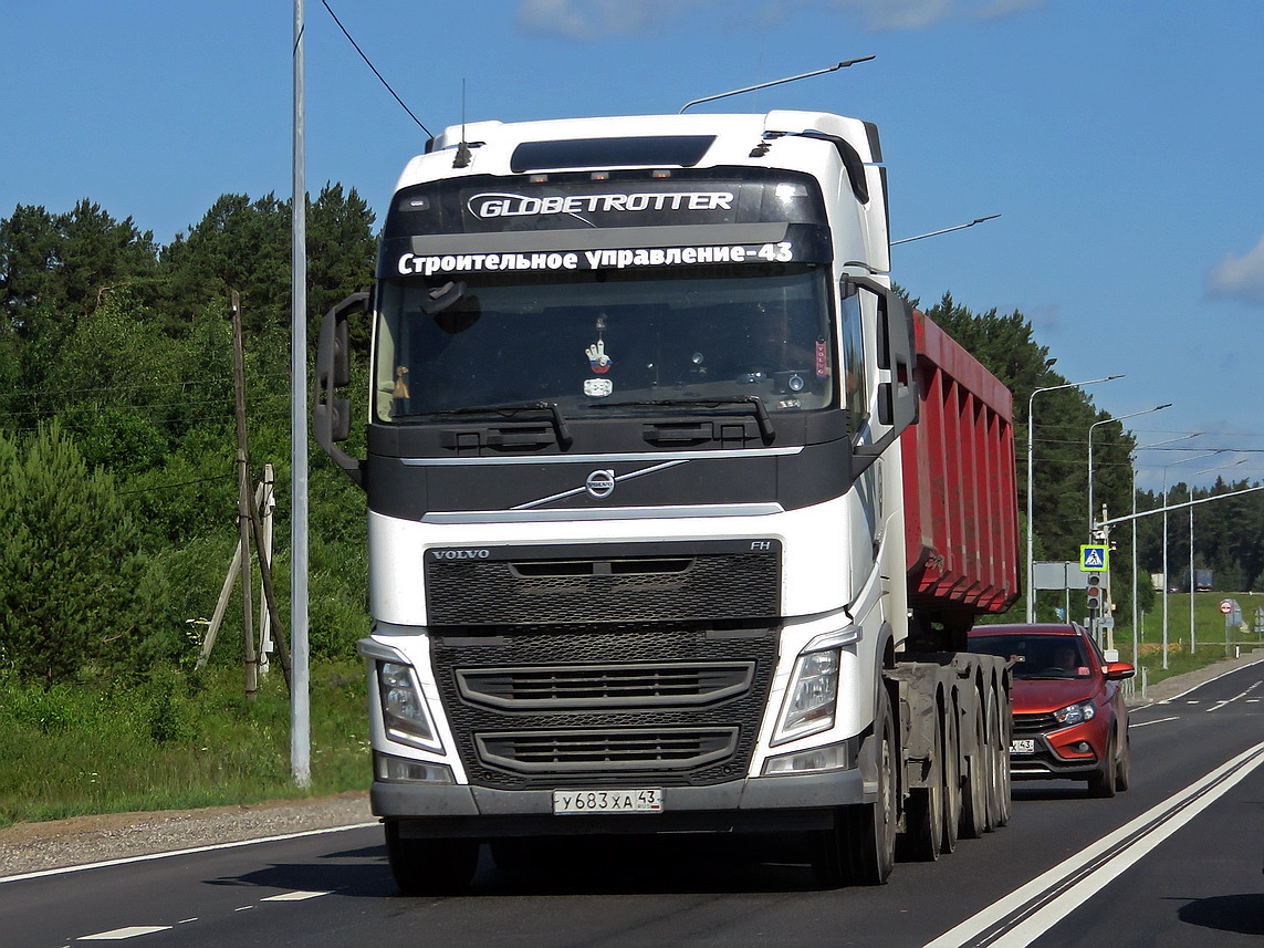 Кировская область, № У 683 ХА 43 — Volvo ('2012) FH.500