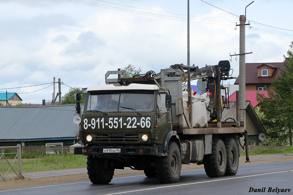 Ненецкий автономный округ, № А 915 ОЕ 83 — КамАЗ-43101