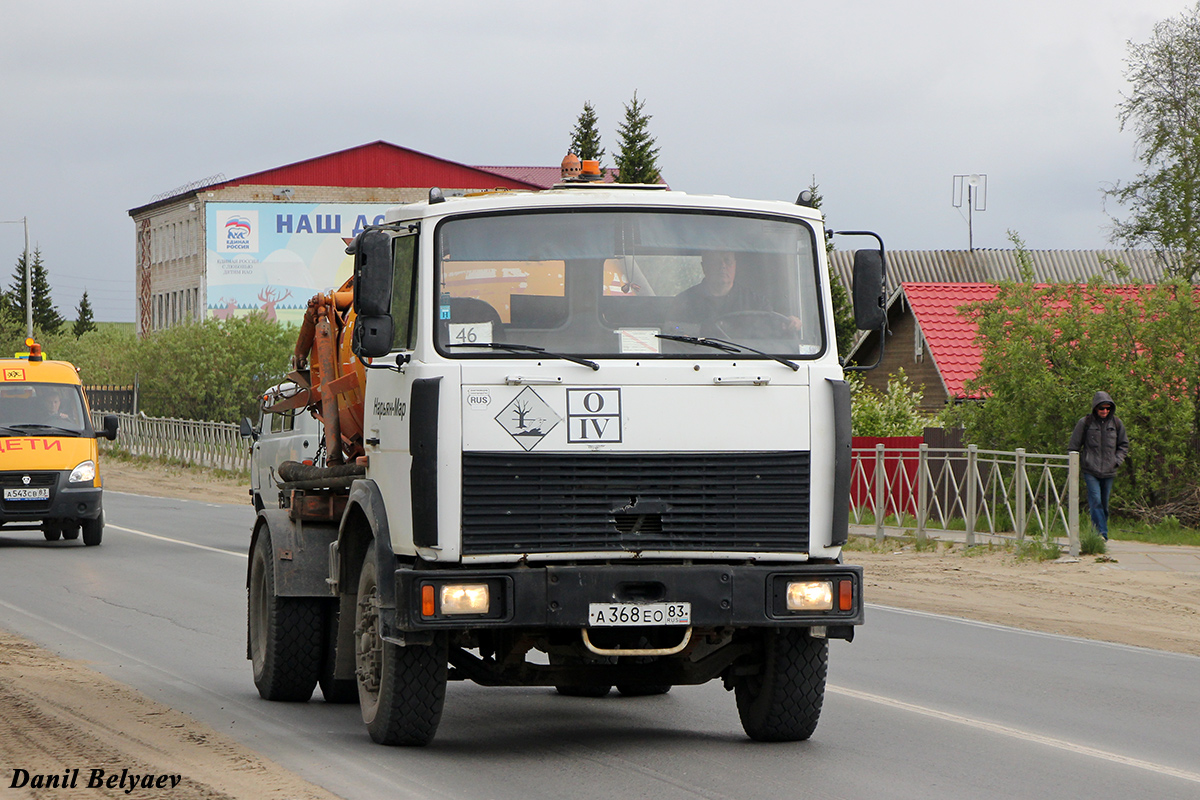 Ненецкий автономный округ, № А 368 ЕО 83 — МАЗ-533702