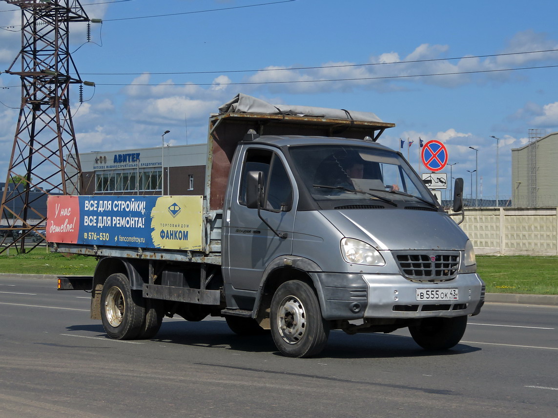 Кировская область, № В 555 ОК 43 — ГАЗ-33106 "Валдай"