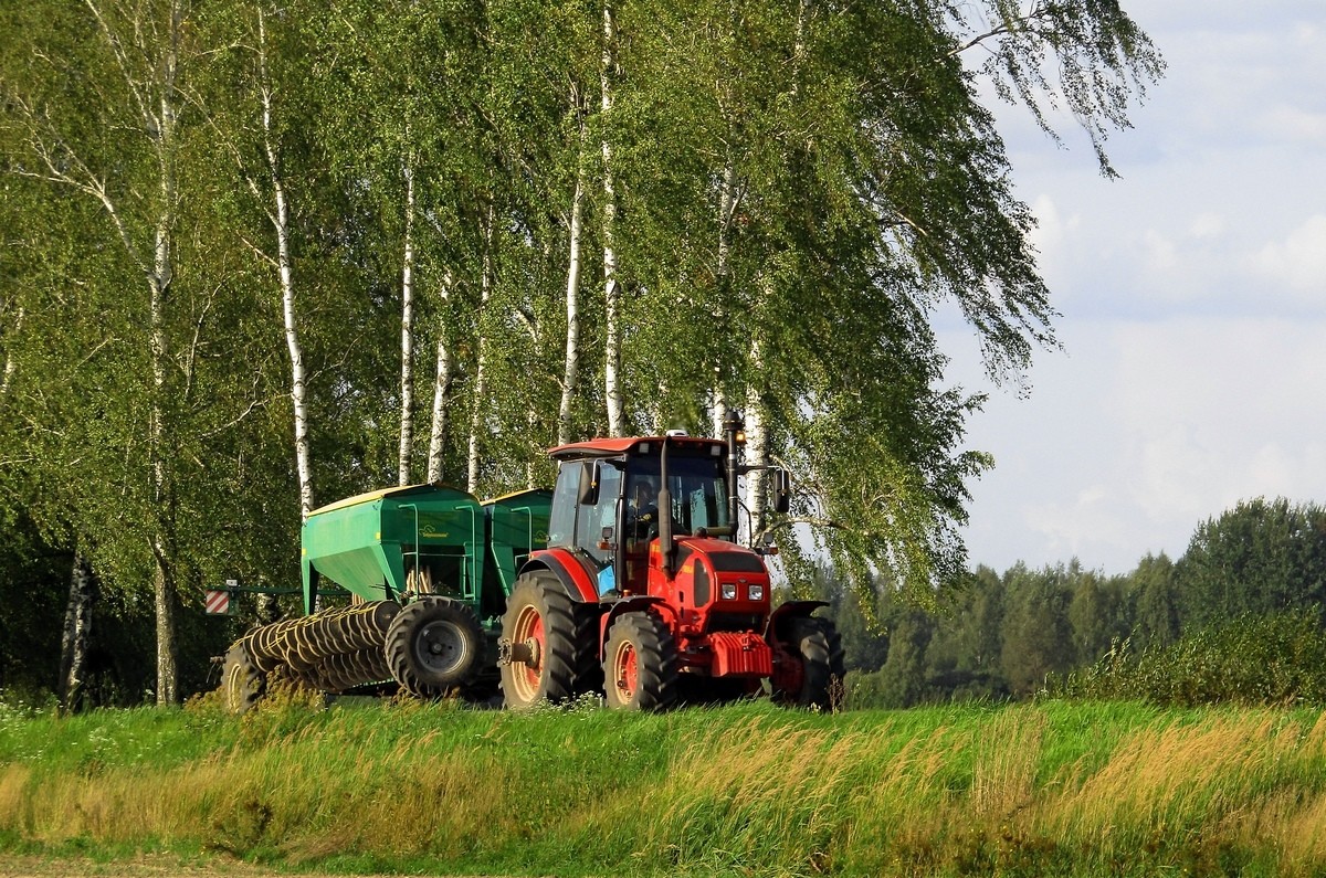 Могилёвская область, № ТК-6 2176 — Беларус-1523 (общая модель); Прицепы сельскохозяйственные — Посевные комплексы (общая)