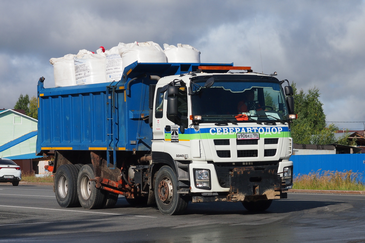 Ханты-Мансийский автоном.округ, № В 906 КО 186 — Isuzu Giga CYZ