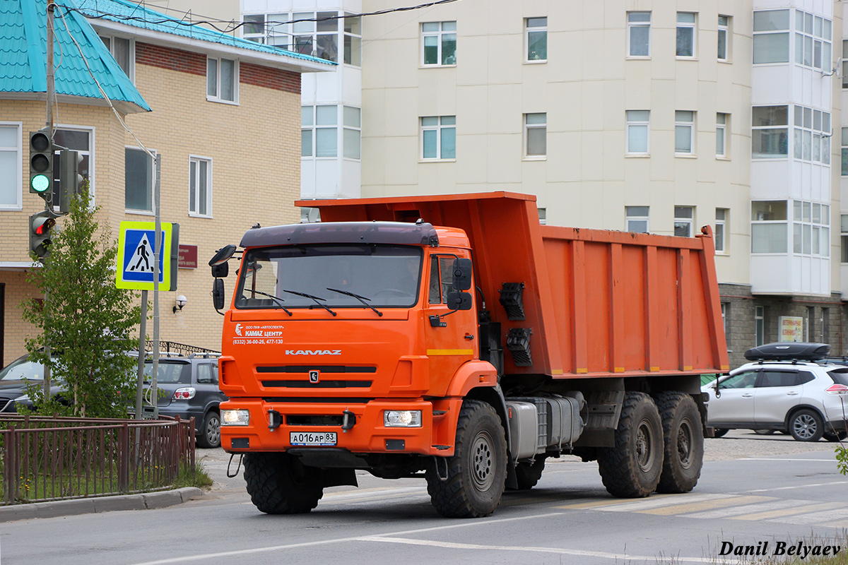 Ненецкий автономный округ, № А 016 АР 83 — КамАЗ-43118-50