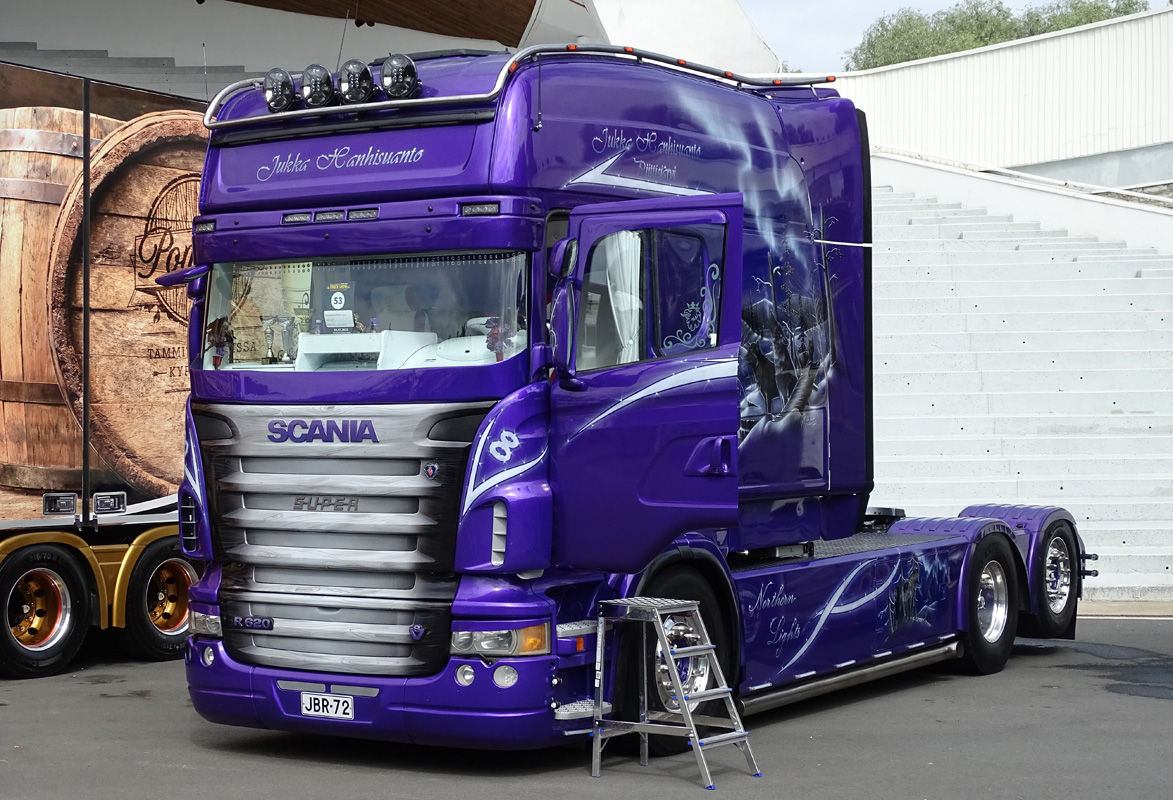 Финляндия, № JBR-72 — Scania ('2004) R620; Эстония — Tallinn Truck Show 2023