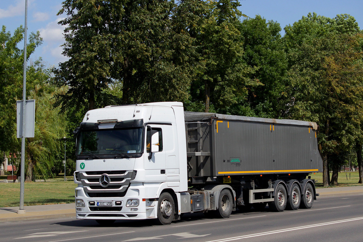 Литва, № JUC 456 — Mercedes-Benz Actros ('2009) 1846