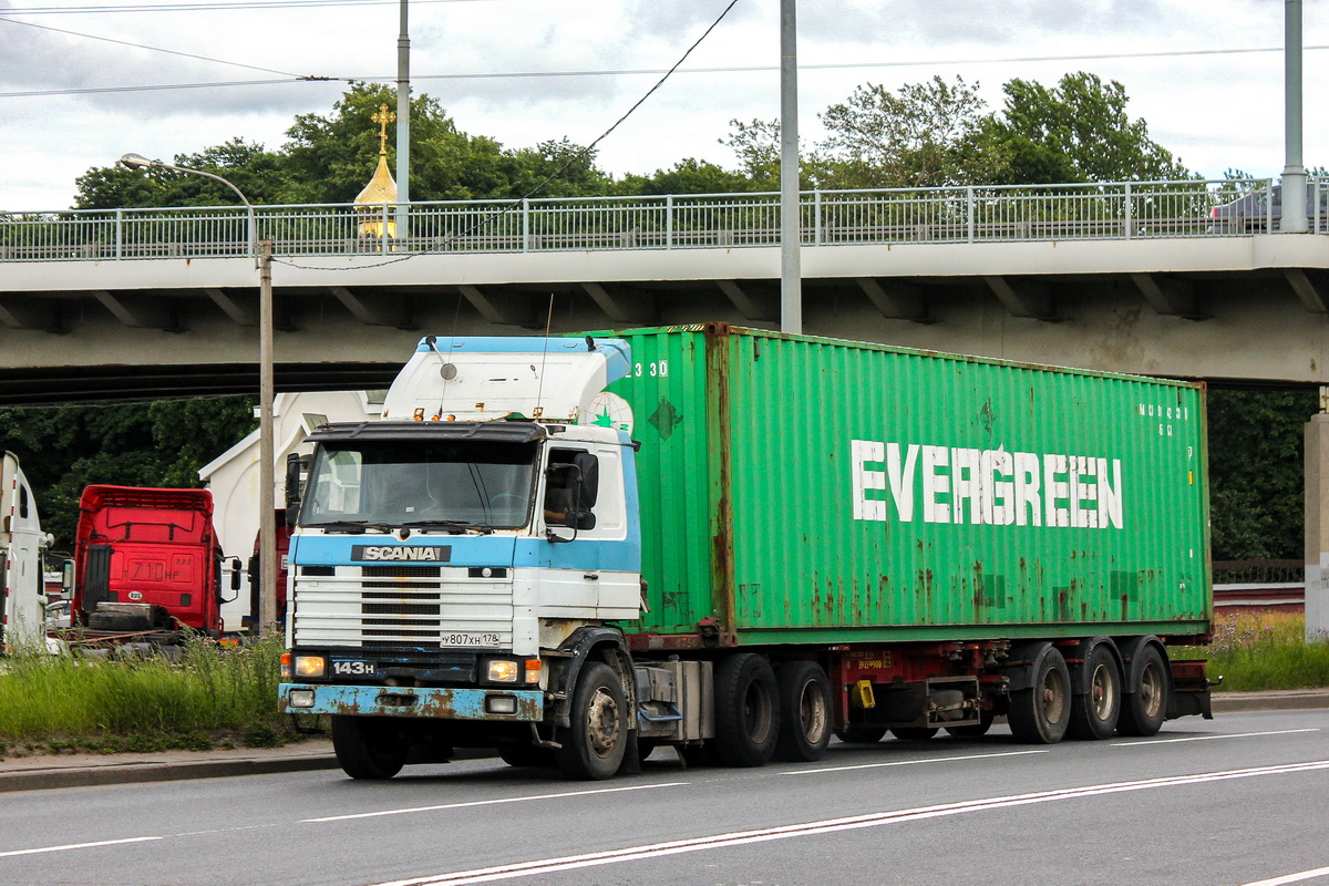 Санкт-Петербург, № У 807 ХН 178 — Scania (II) R143H