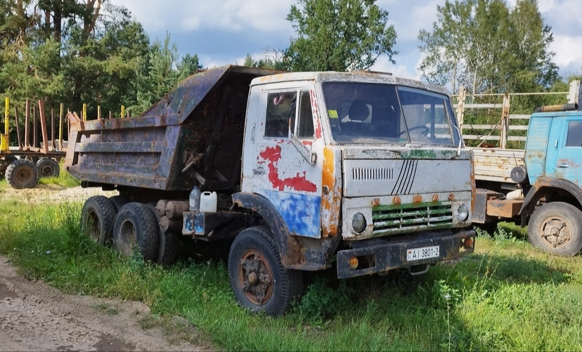 Витебская область, № АІ 3801-2 — КамАЗ-55111 (общая модель)