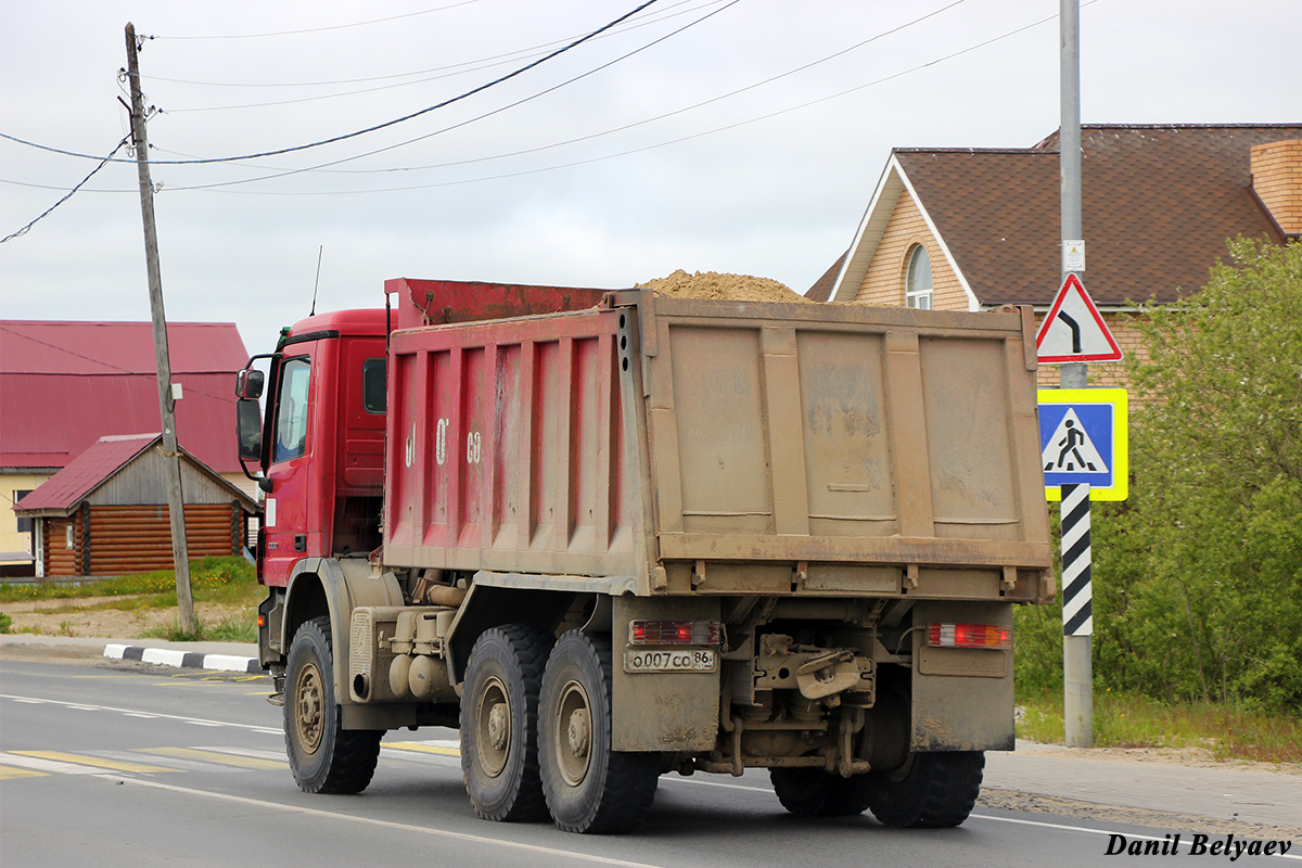 Ненецкий автономный округ, № О 007 СО 86 — Mercedes-Benz Actros ('2003) 3332