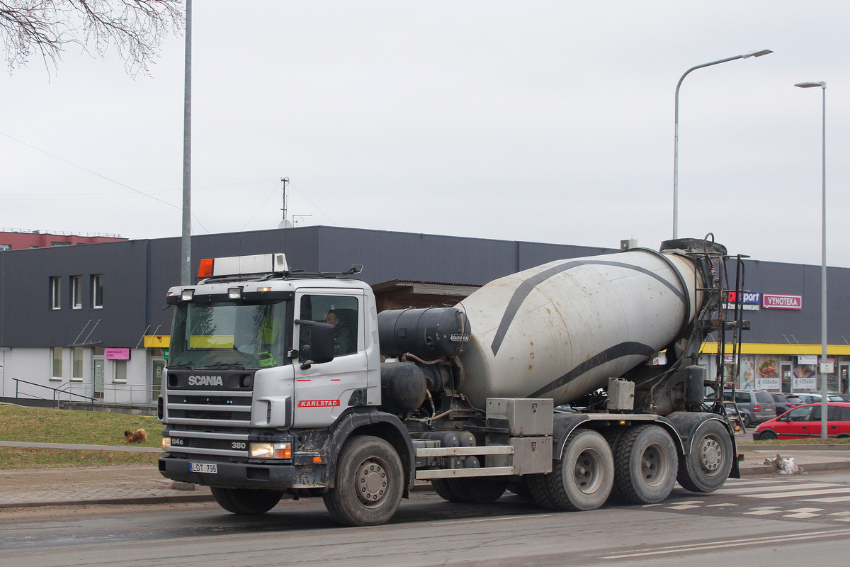 Литва, № LDT 796 — Scania ('1996) P114G