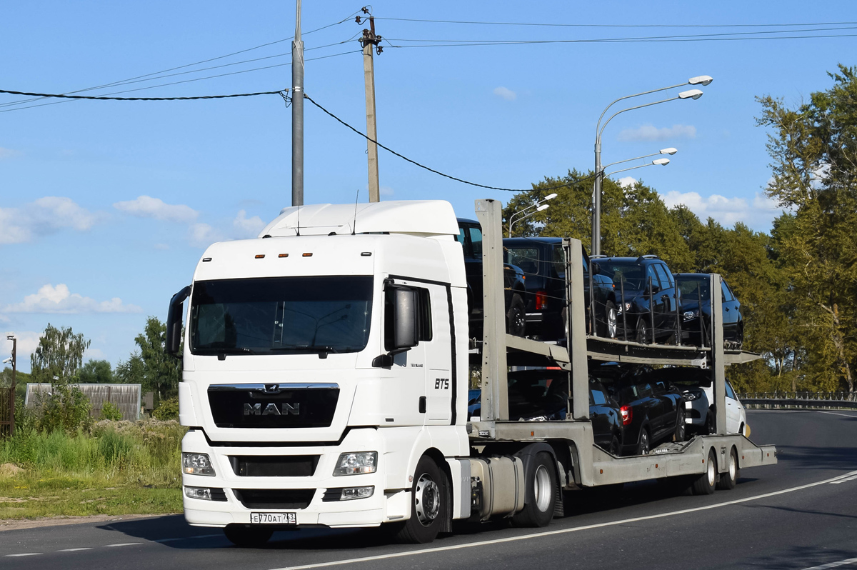 Чечня, № Е 770 АТ 763 — MAN TGX ('2020) 18.440