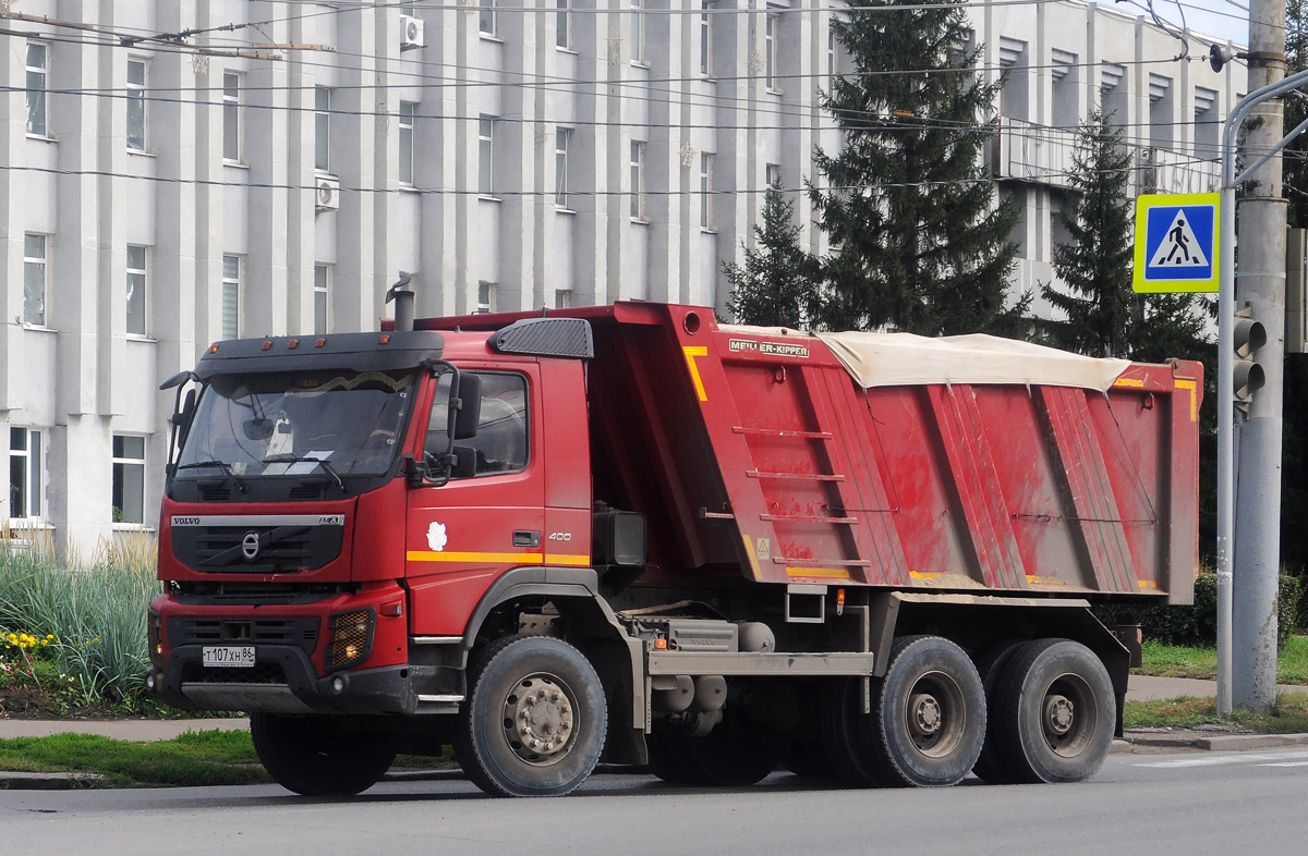 Омская область, № Т 107 ХН 86 — Volvo ('2010) FMX.400 [X9P]