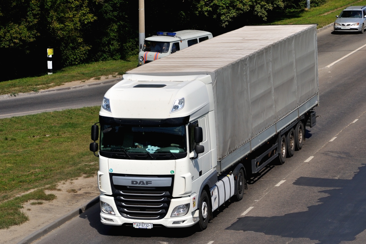 Брестская область, № АР 6732-1 — DAF XF Euro6 FT