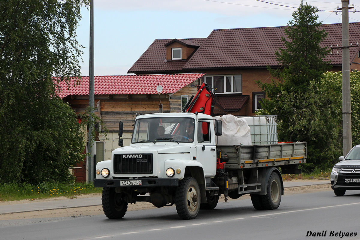 Ненецкий автономный округ, № А 540 ВС 83 — ГАЗ-33086 «Земляк»