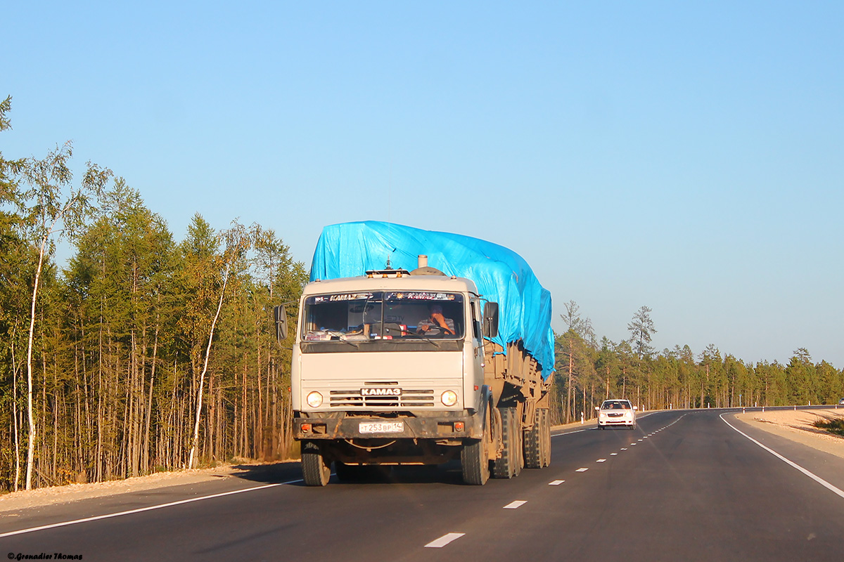 Саха (Якутия), № Т 253 ВР 14 — КамАЗ-5410