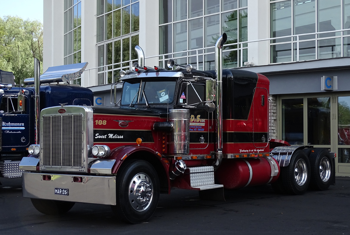 Финляндия, № MAR-26 — Peterbilt 359; Эстония — Tallinn Truck Show 2023