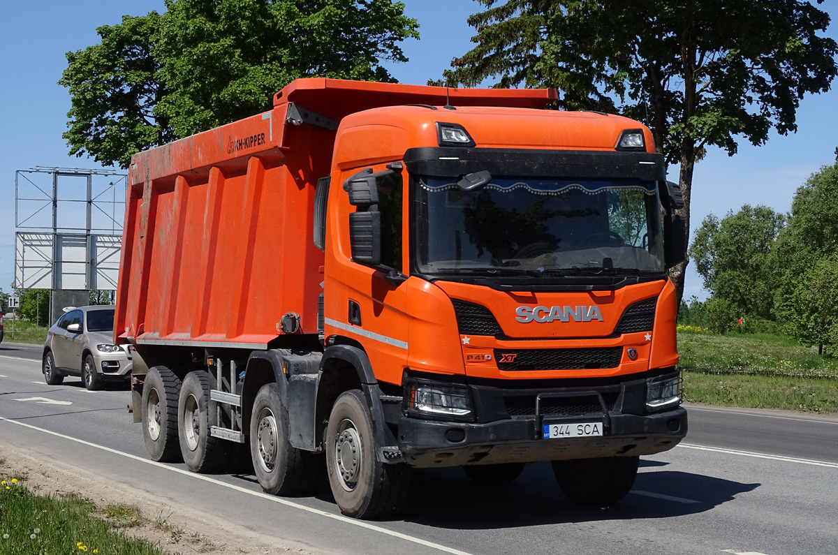 Эстония, № 344 SCA — Scania ('2016) P410