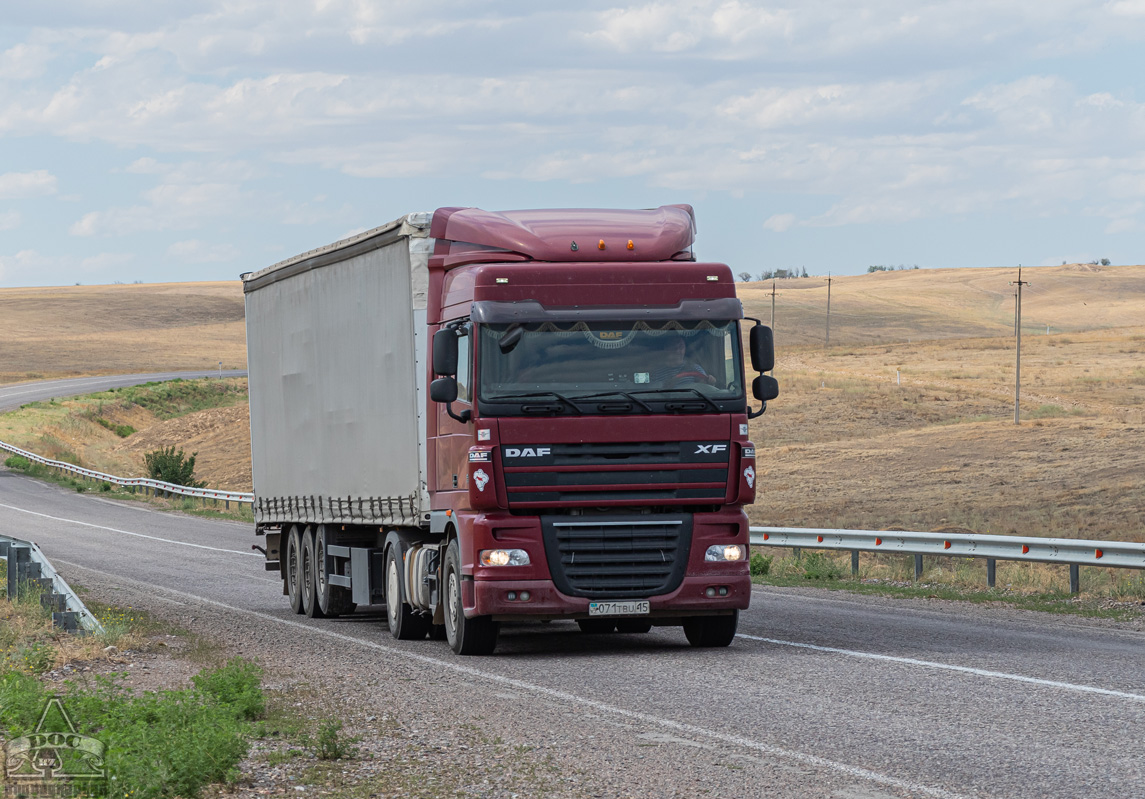 Северо-Казахстанская область, № 071 TBU 15 — DAF XF105 FT