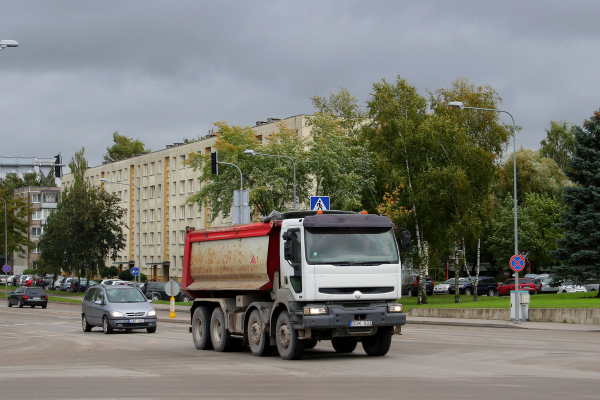 Литва, № GUK 503 — Renault Kerax